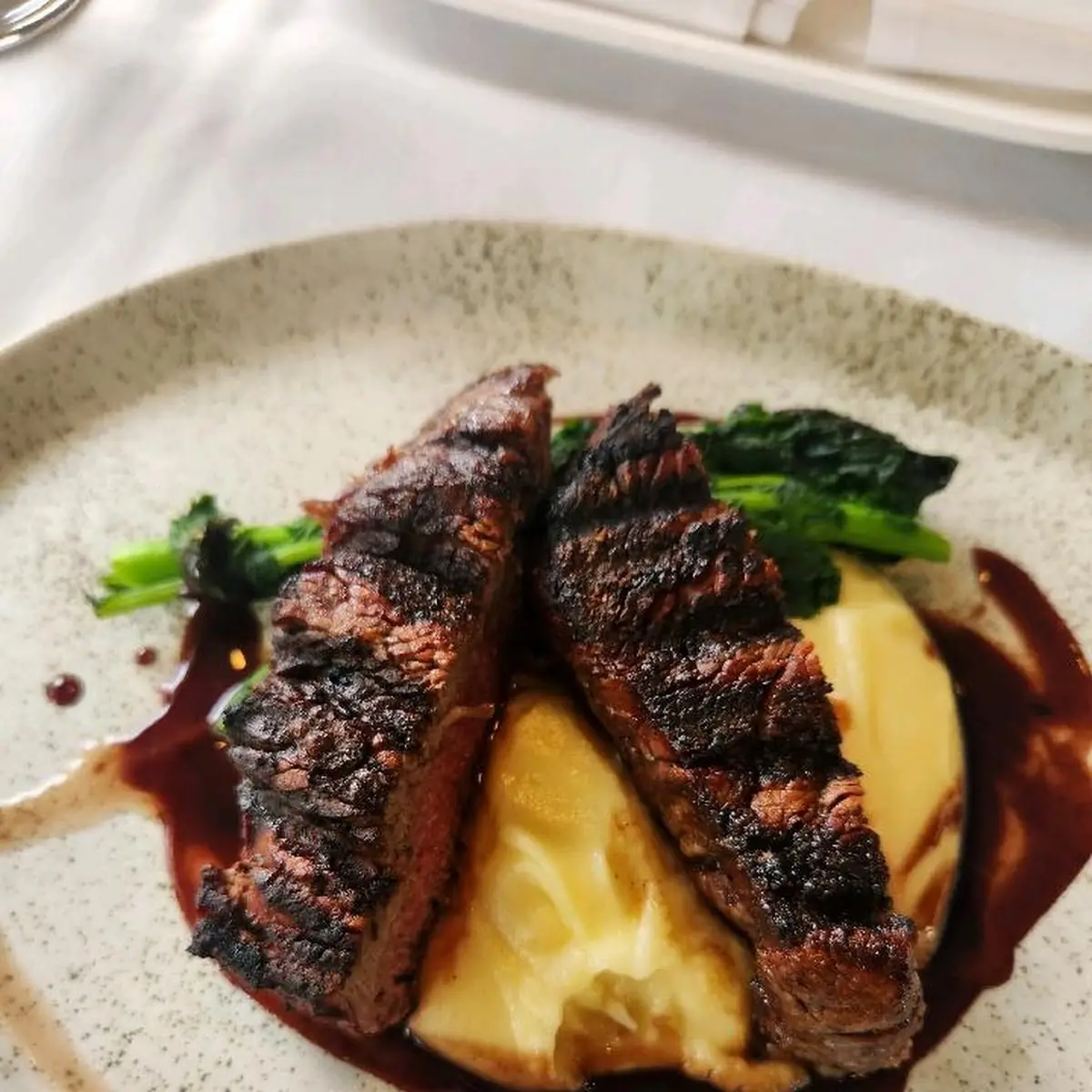 Filet Mignon with Vegetable Medley and Mash Potatoes