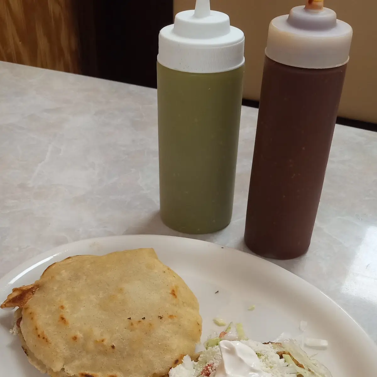 Chicken Gordita and Sopes