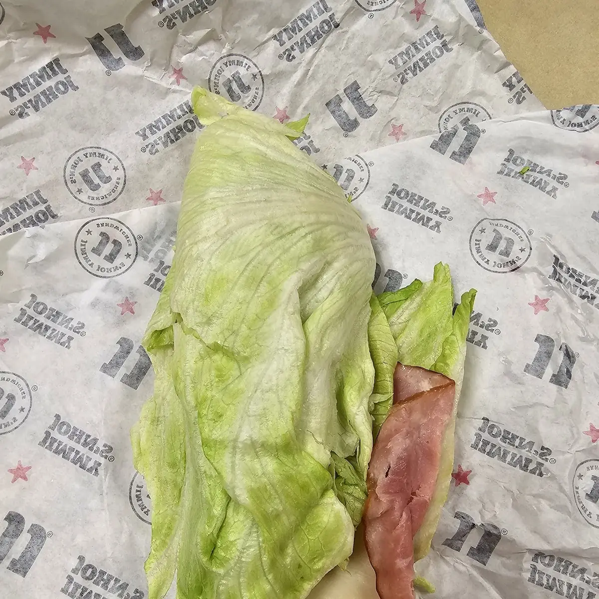 Ham & Cheese Unwich