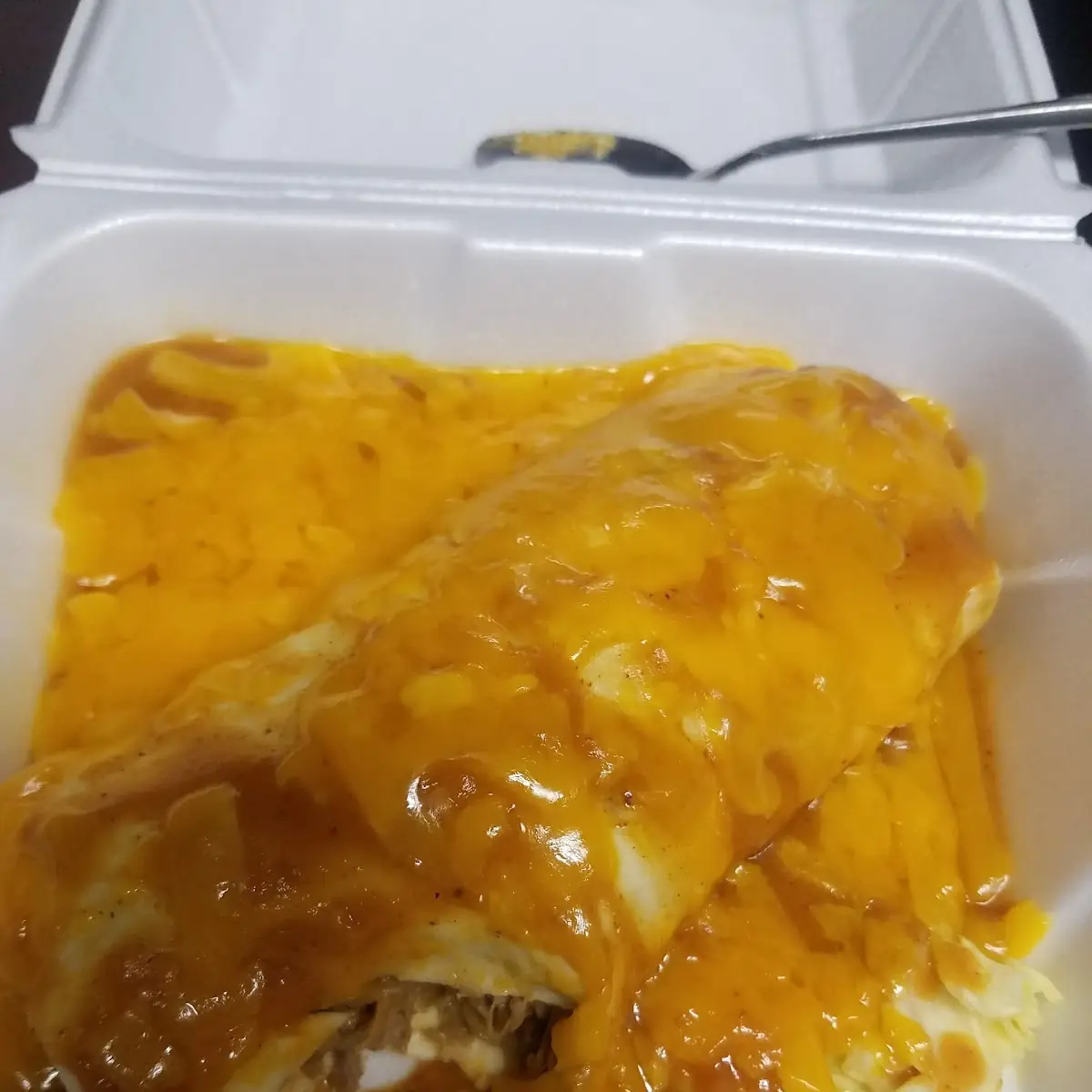 Shredded Beef Burrito