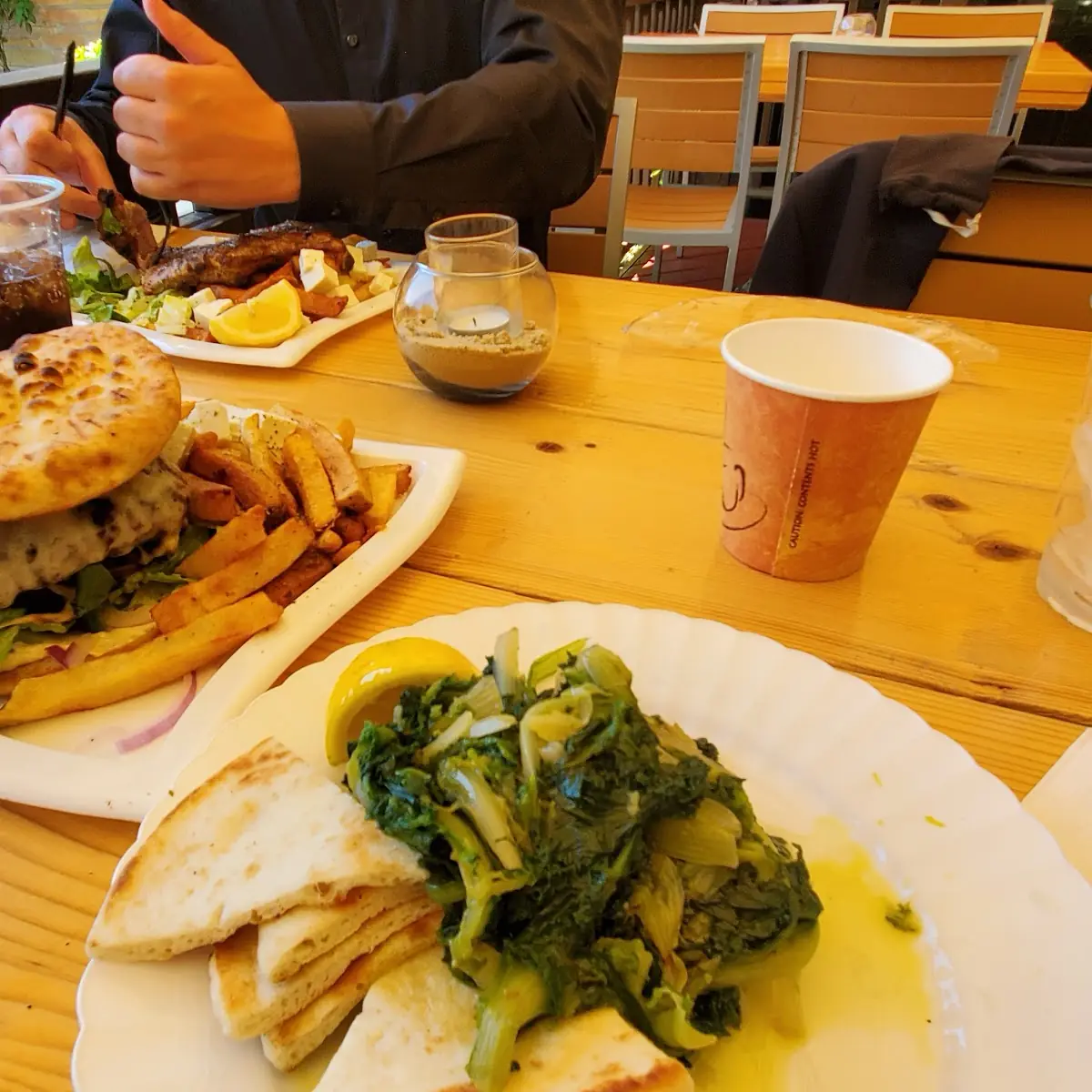 Lamb Pita Burger