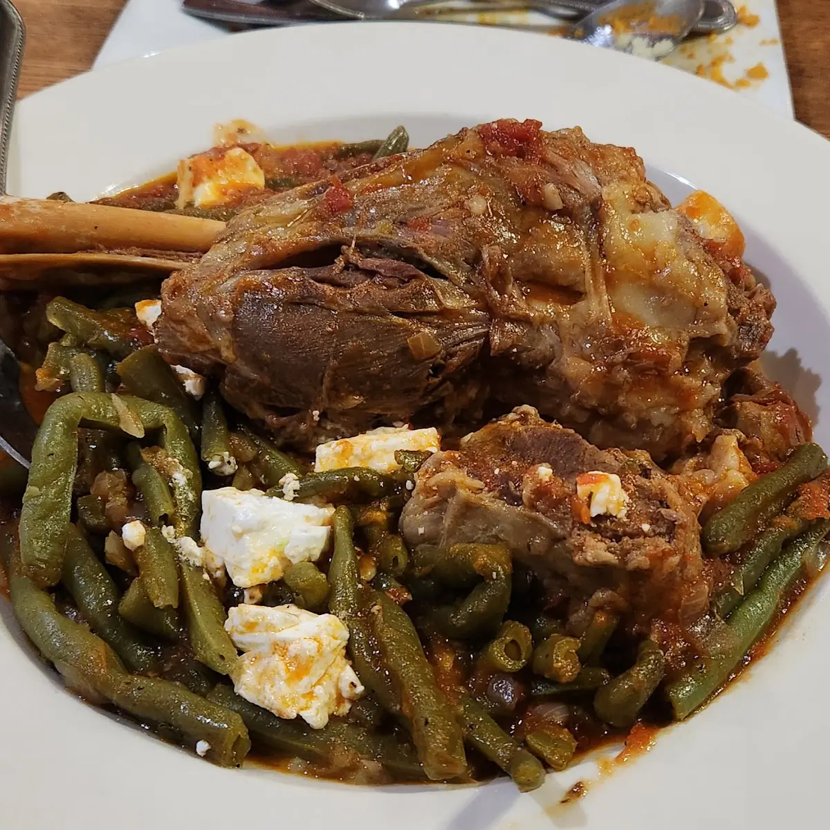 Lamb with Green Beans