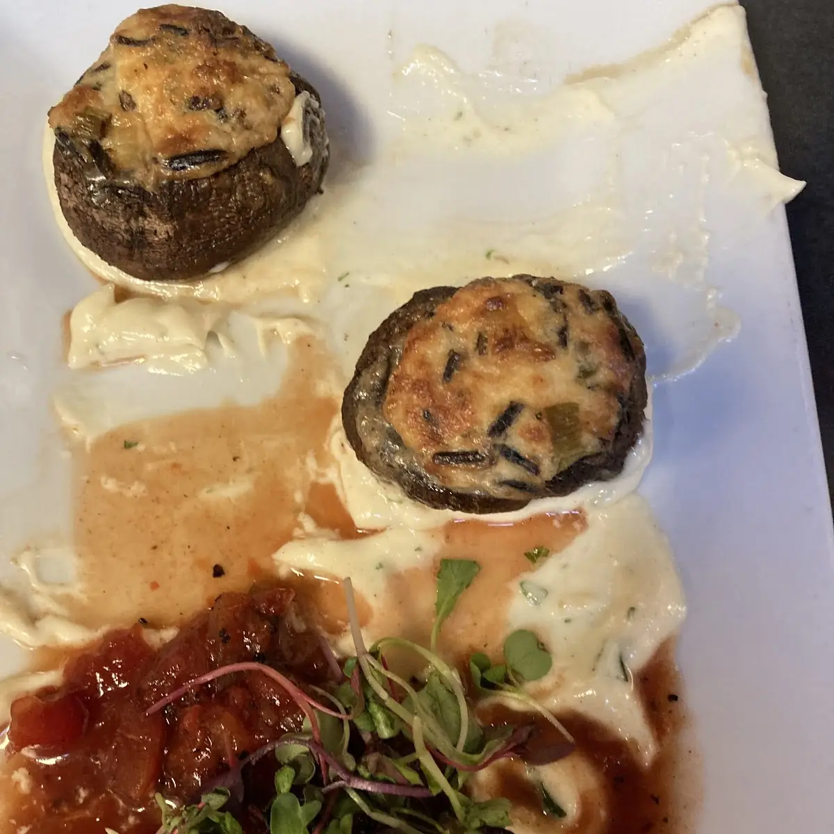 Curry Shrimp Stuffed Mushrooms