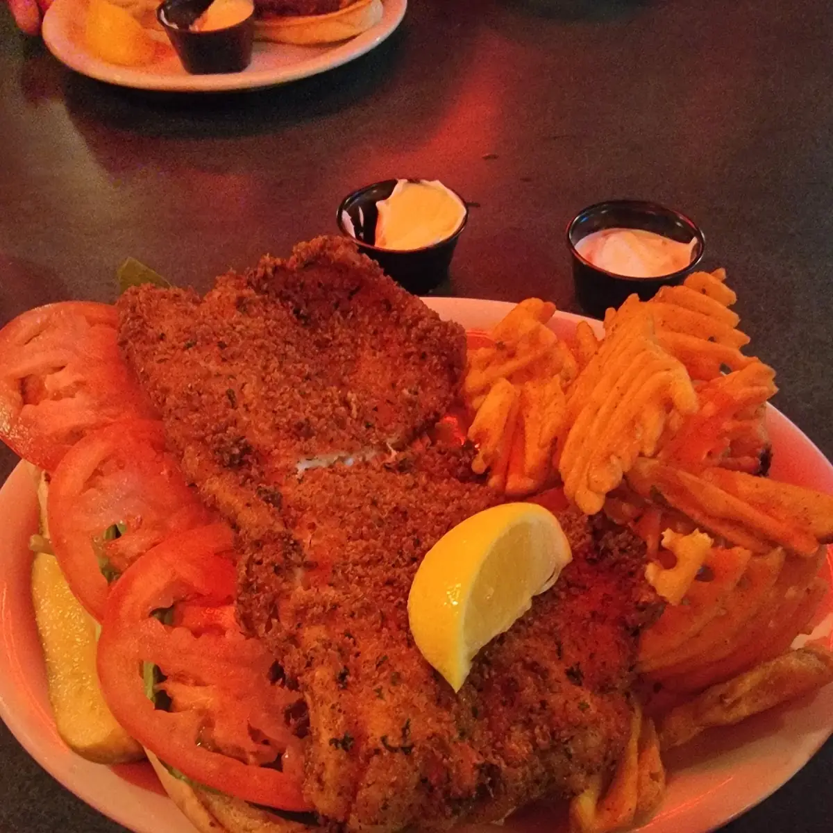 Fried White Fish Sandwich