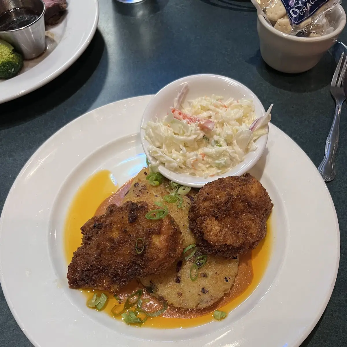 Sesame Togarashi Ginger Crab Cakes