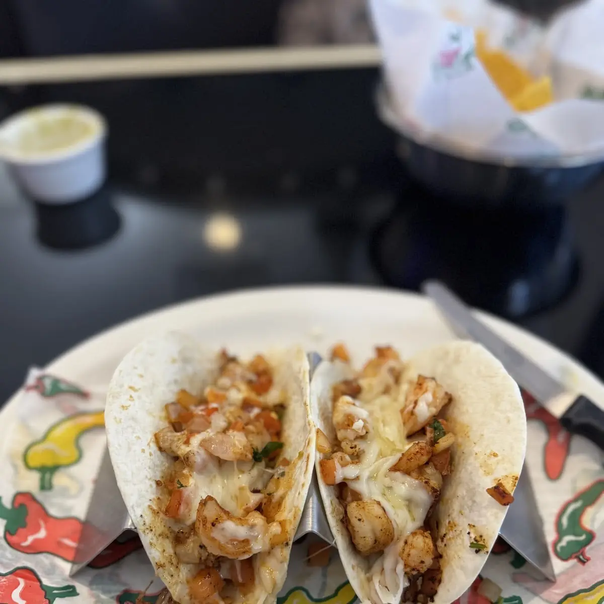 3.- Kids Combo Ground Beef Burrito & Soft Taco