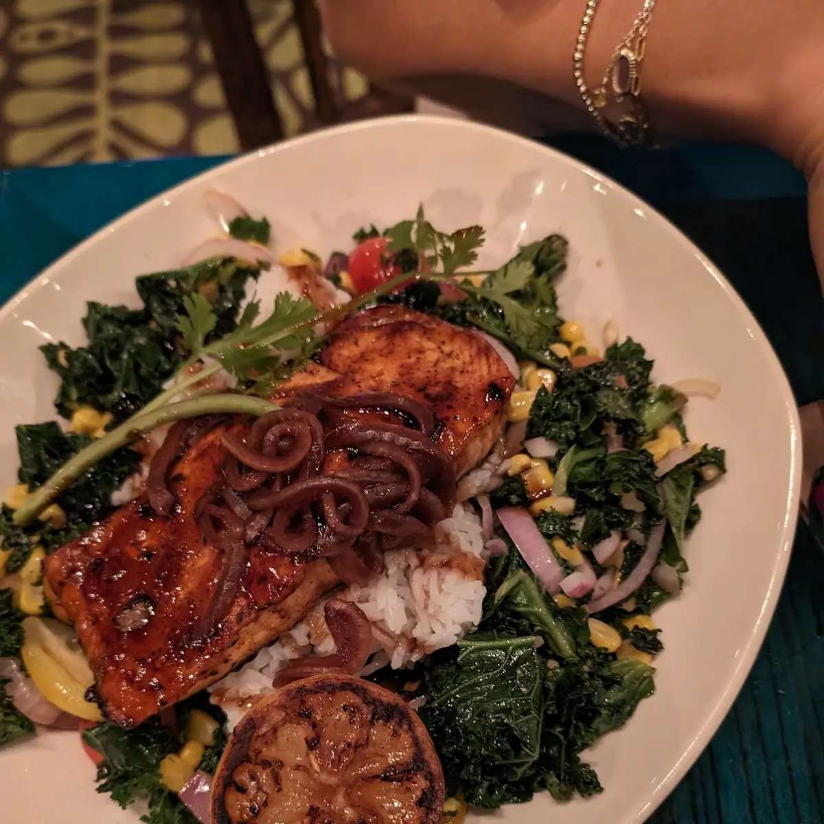 Bourbon Street Salmon & Coconut Shrimp