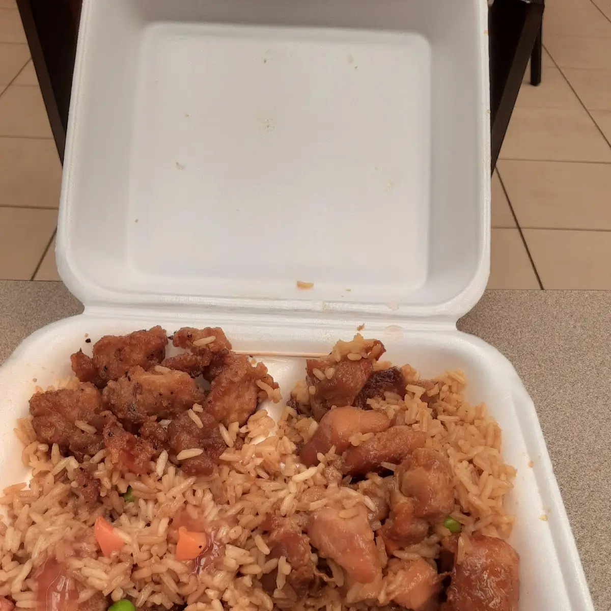 Salt and Pepper Chicken and Rice