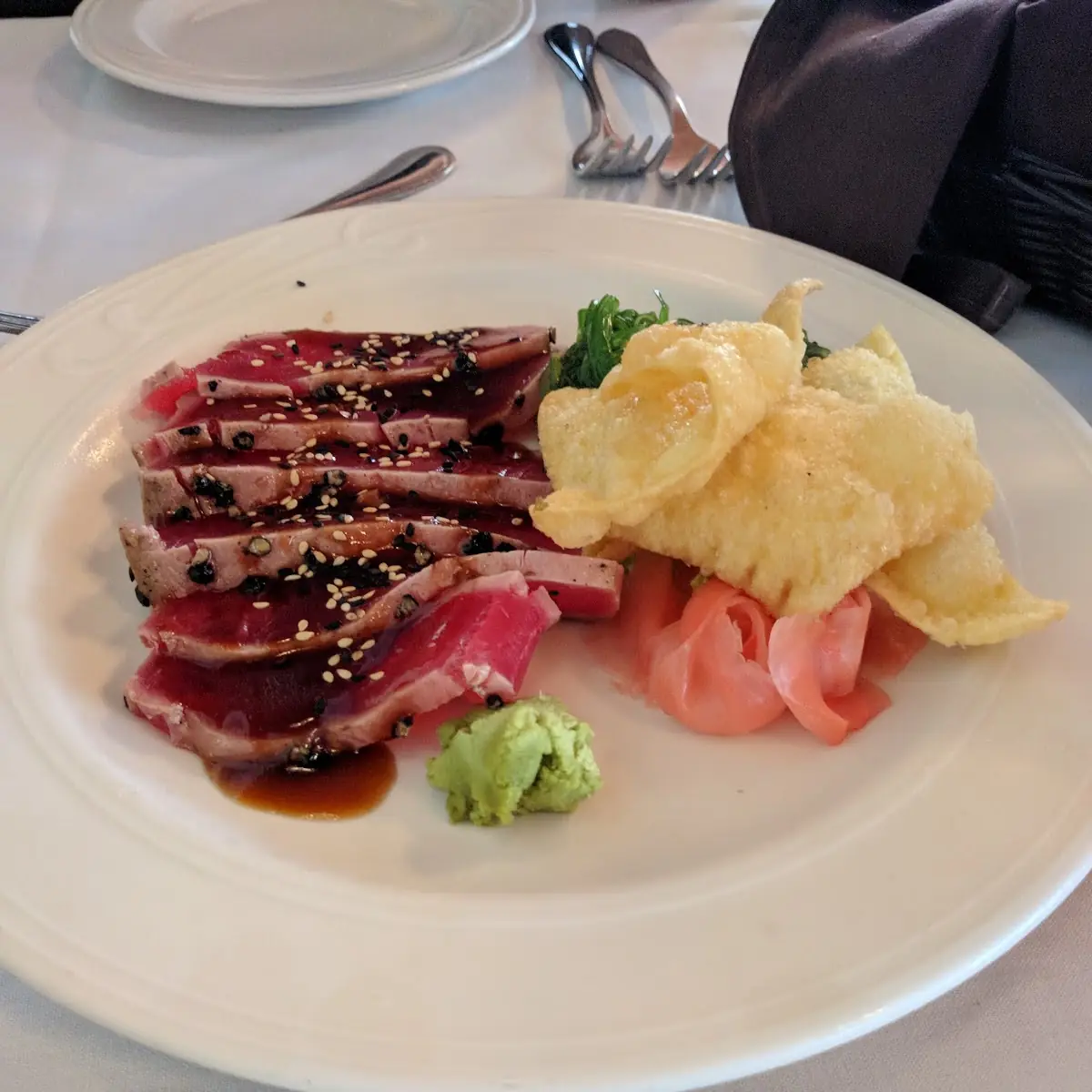 Seared Tuna Tatiki