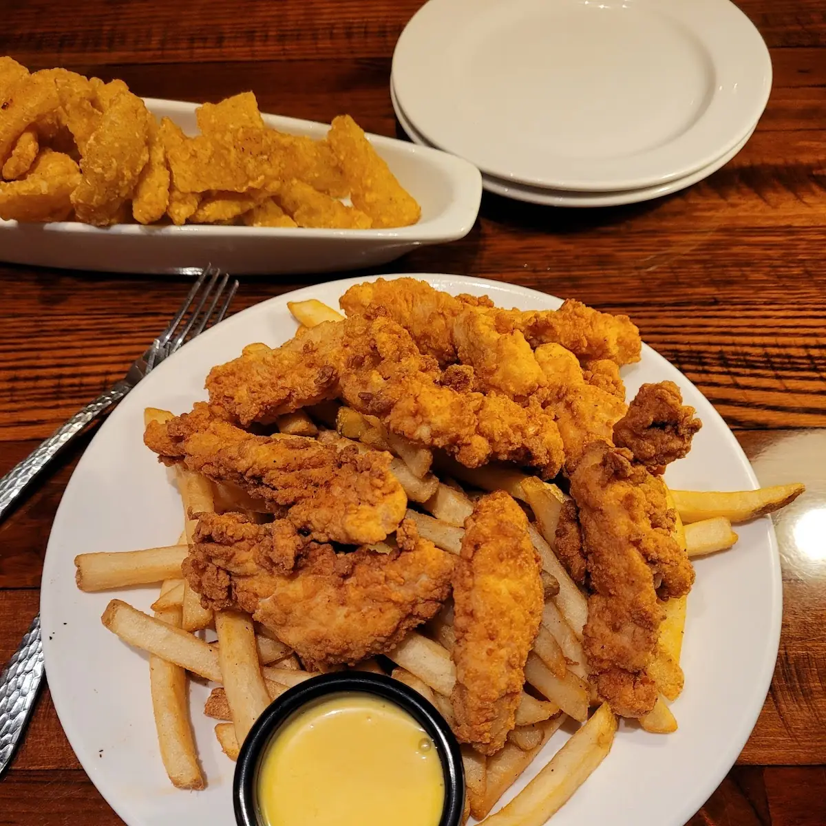 Chicken Strips with Fries