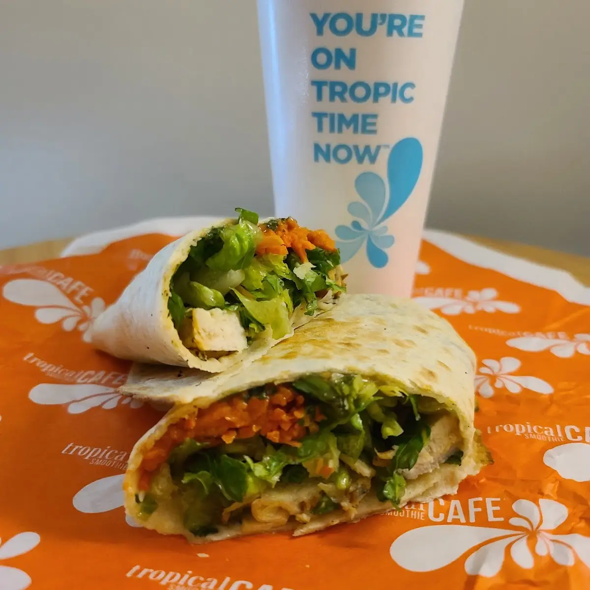 Thai Chicken Wrap