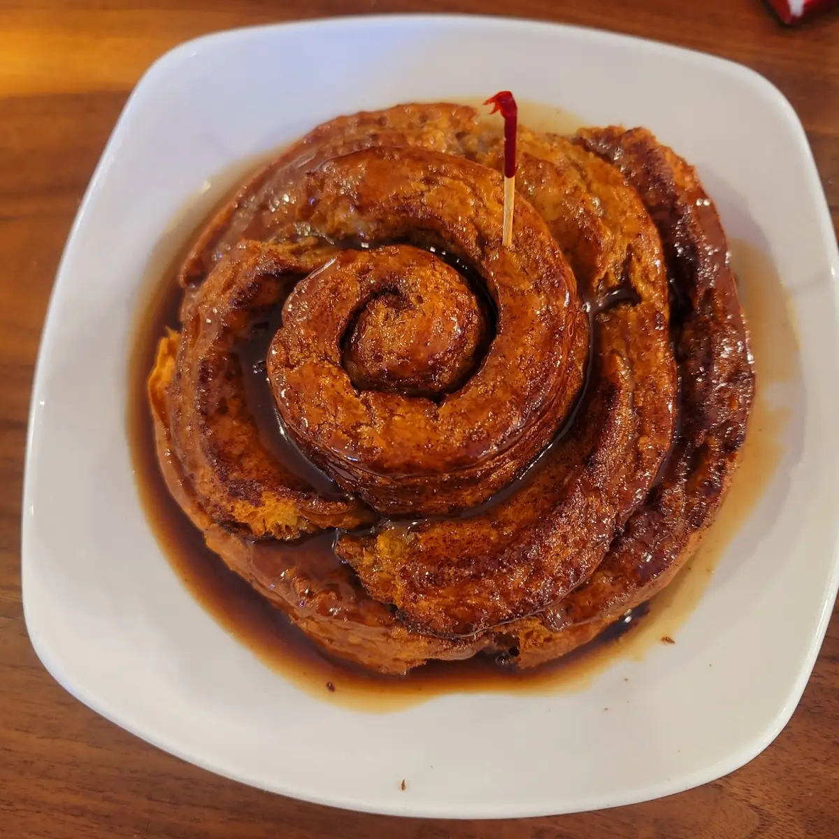 The Buttered Biscuit Cinnamon Roll