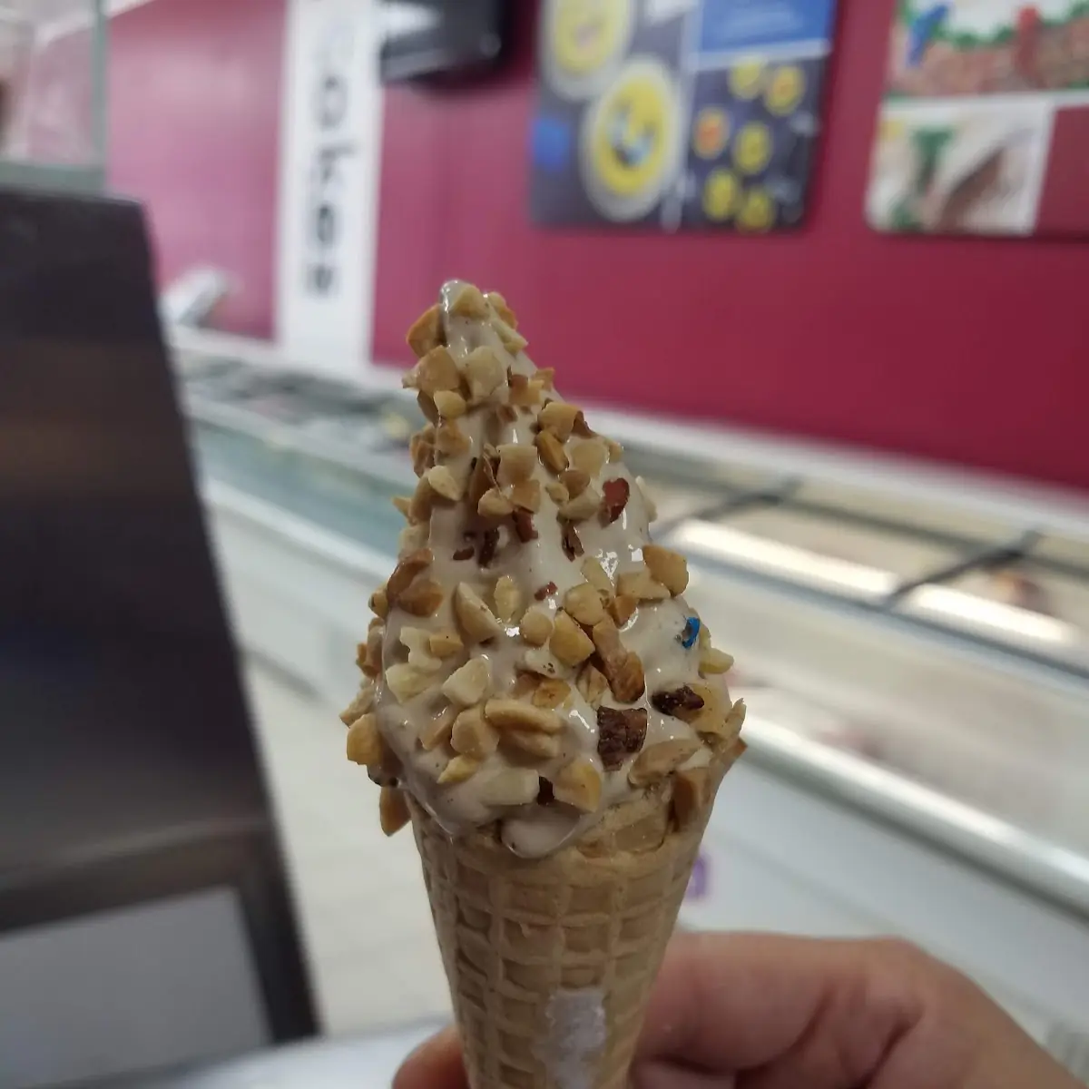 Coffee Ice Cream Cone