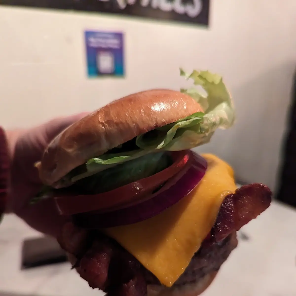 Bacon Cheddar Burger