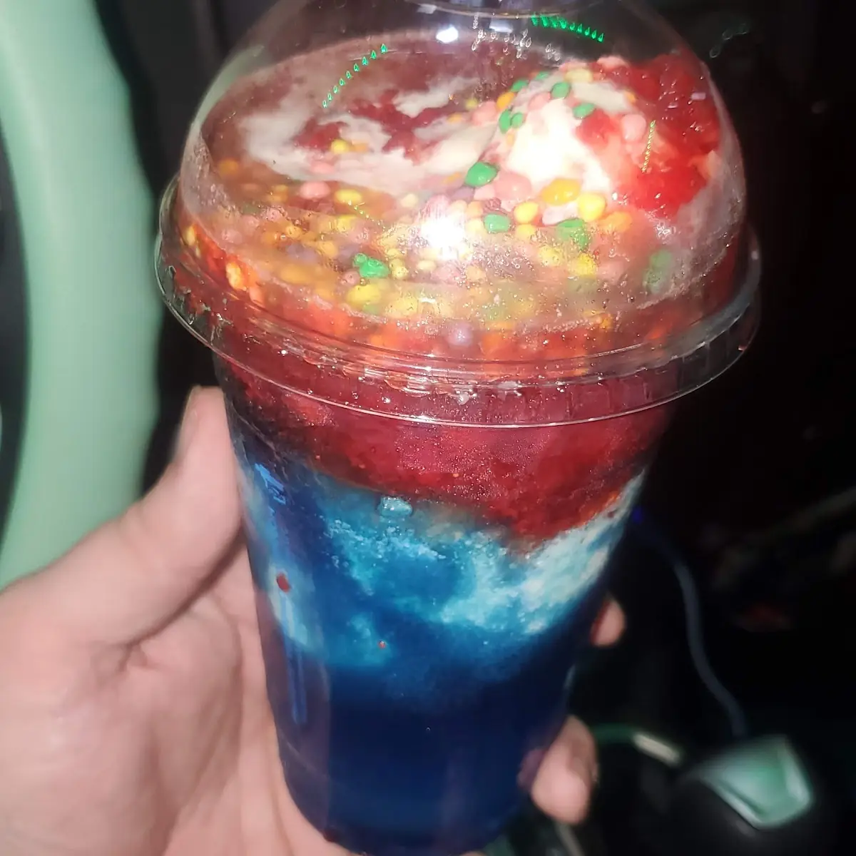 Red White and Blue Slush