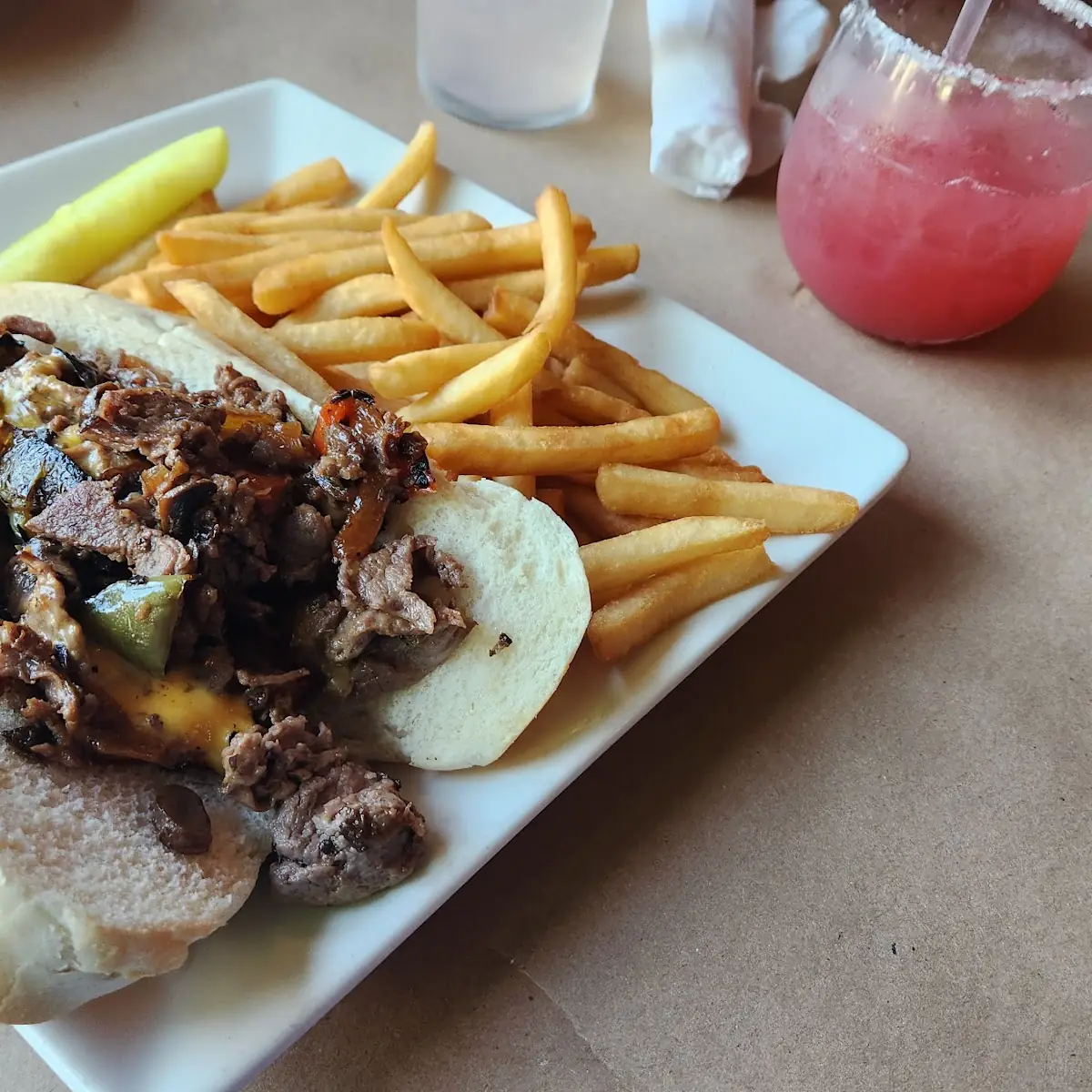Philly Cheese Steak Sandwich