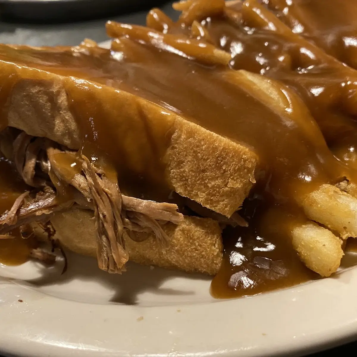 Hot Roast Beef or Hamburger