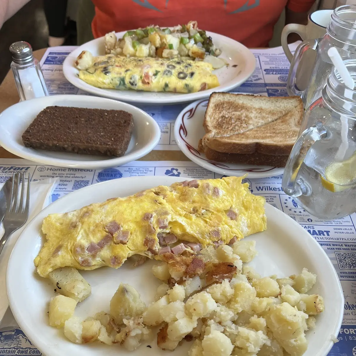 Ham and Cheese Omelette