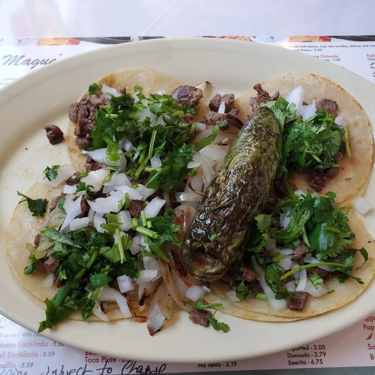 Mini Tacos De Asada