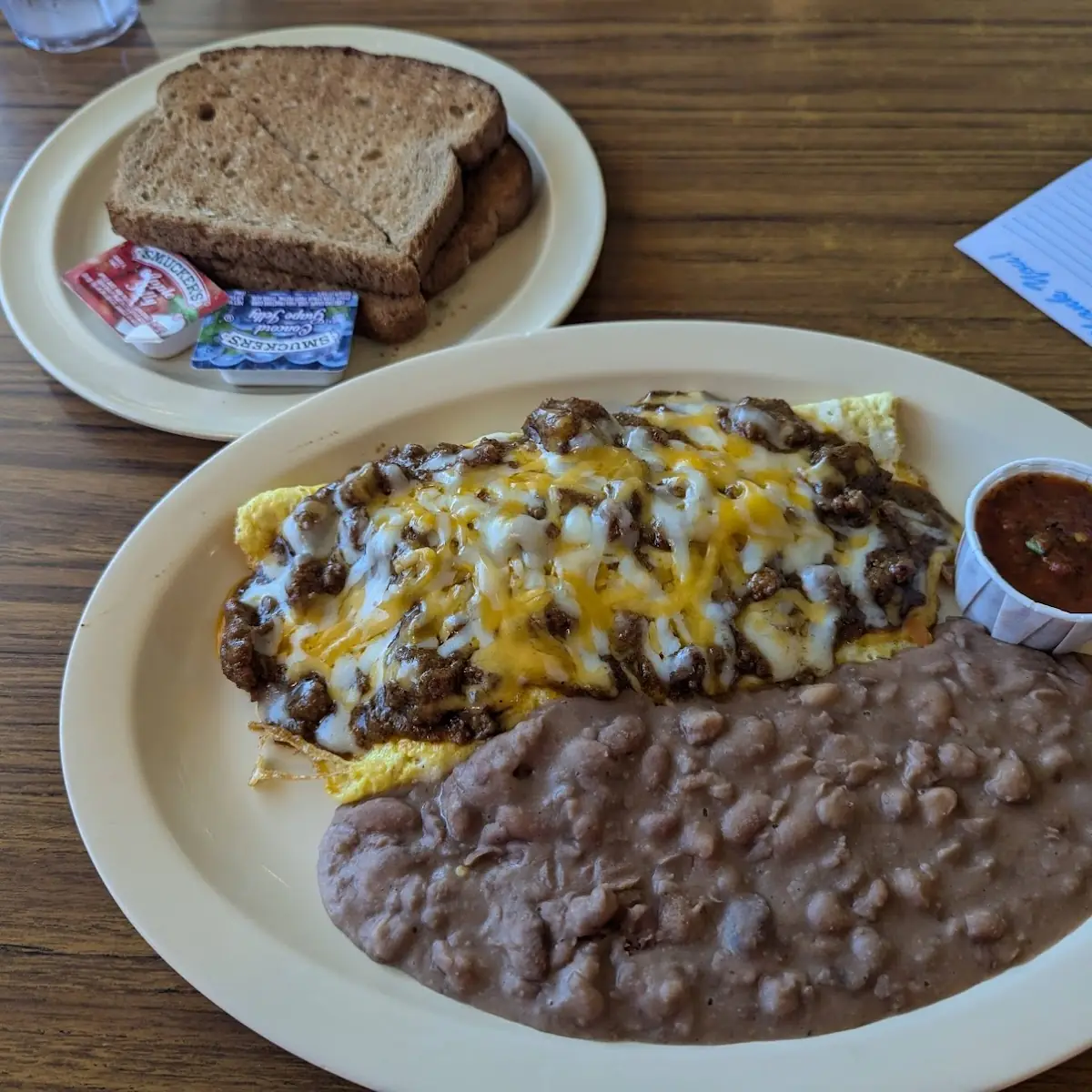 Chili Cheese Omelette