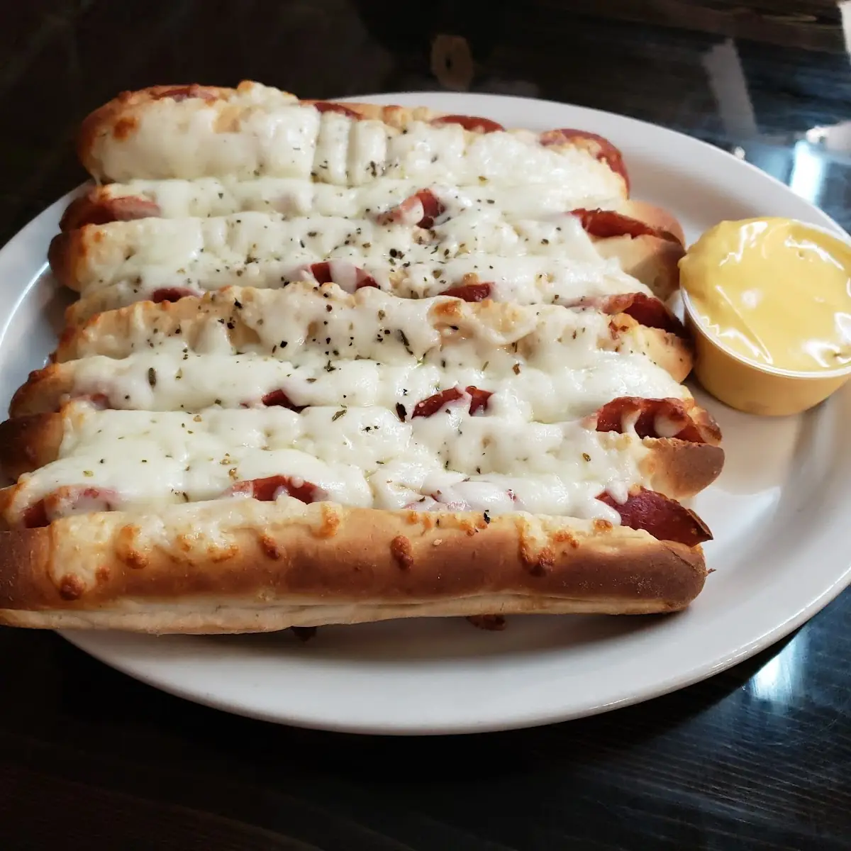 Pepperoni Stuffed Breadsticks