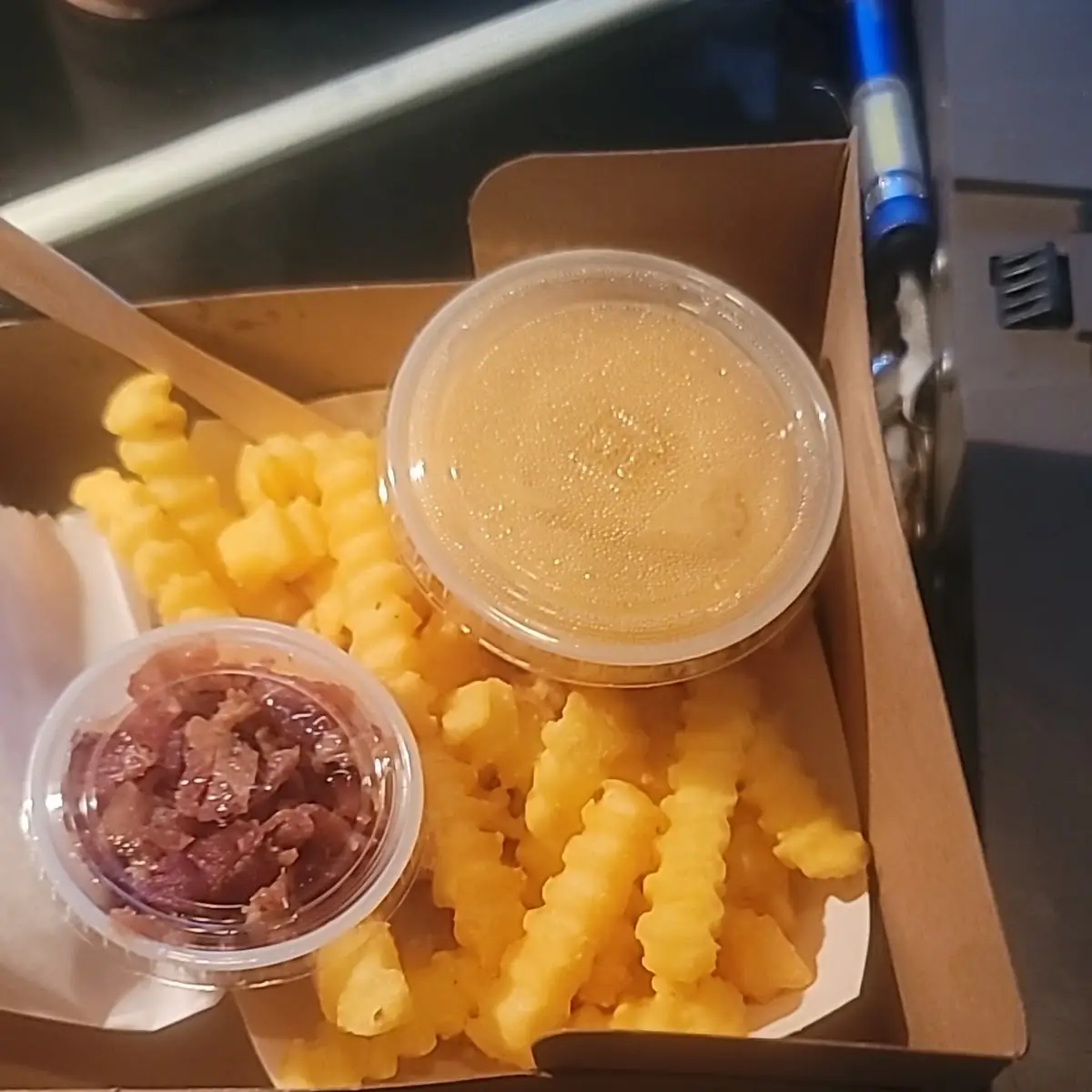 Cheese Fries with Bacon