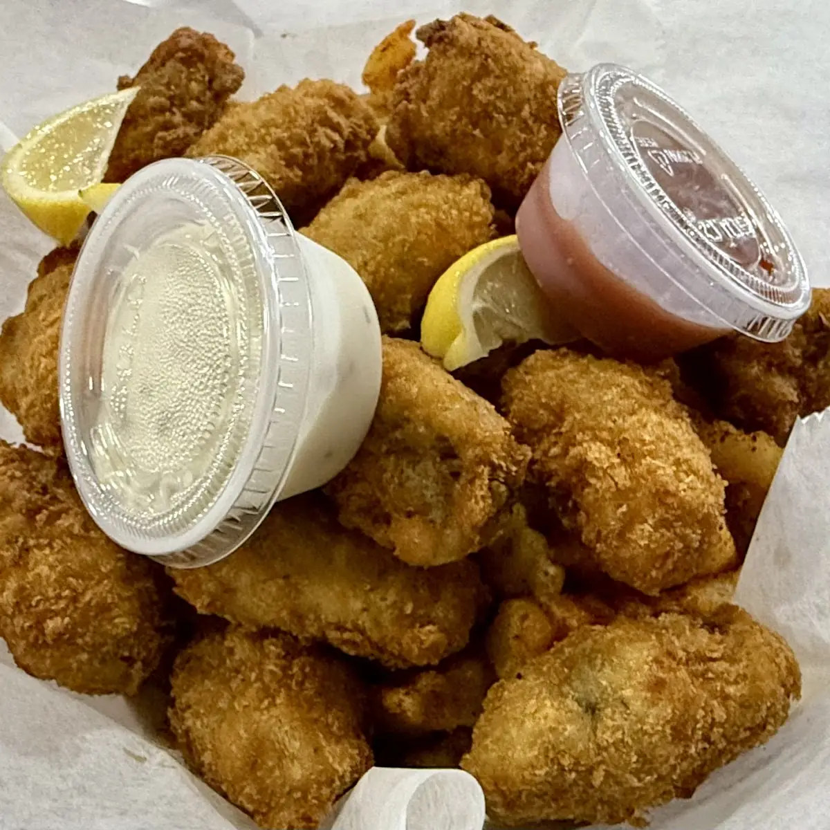 Fried Oysters and Fries