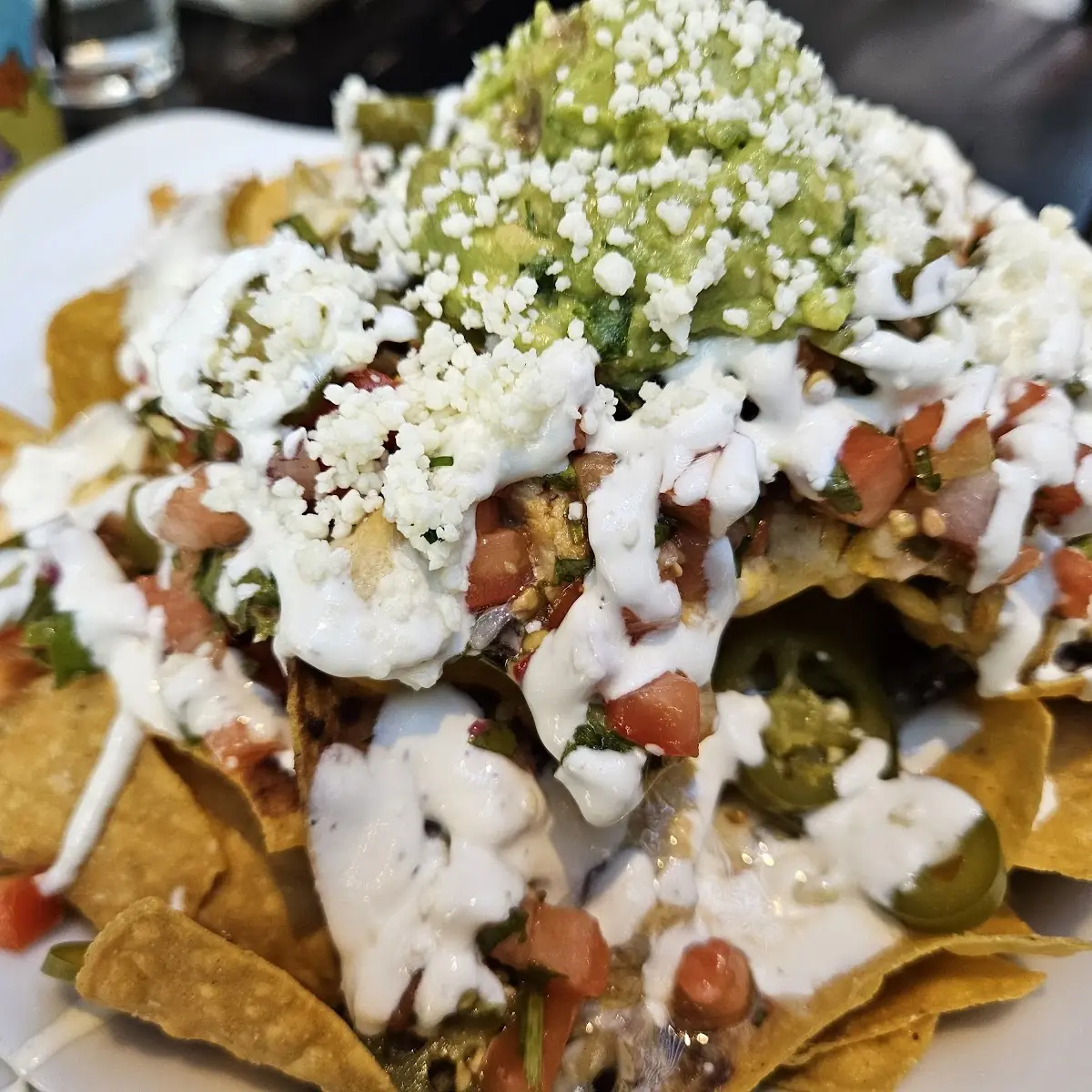 Tinga Chicken Nachos