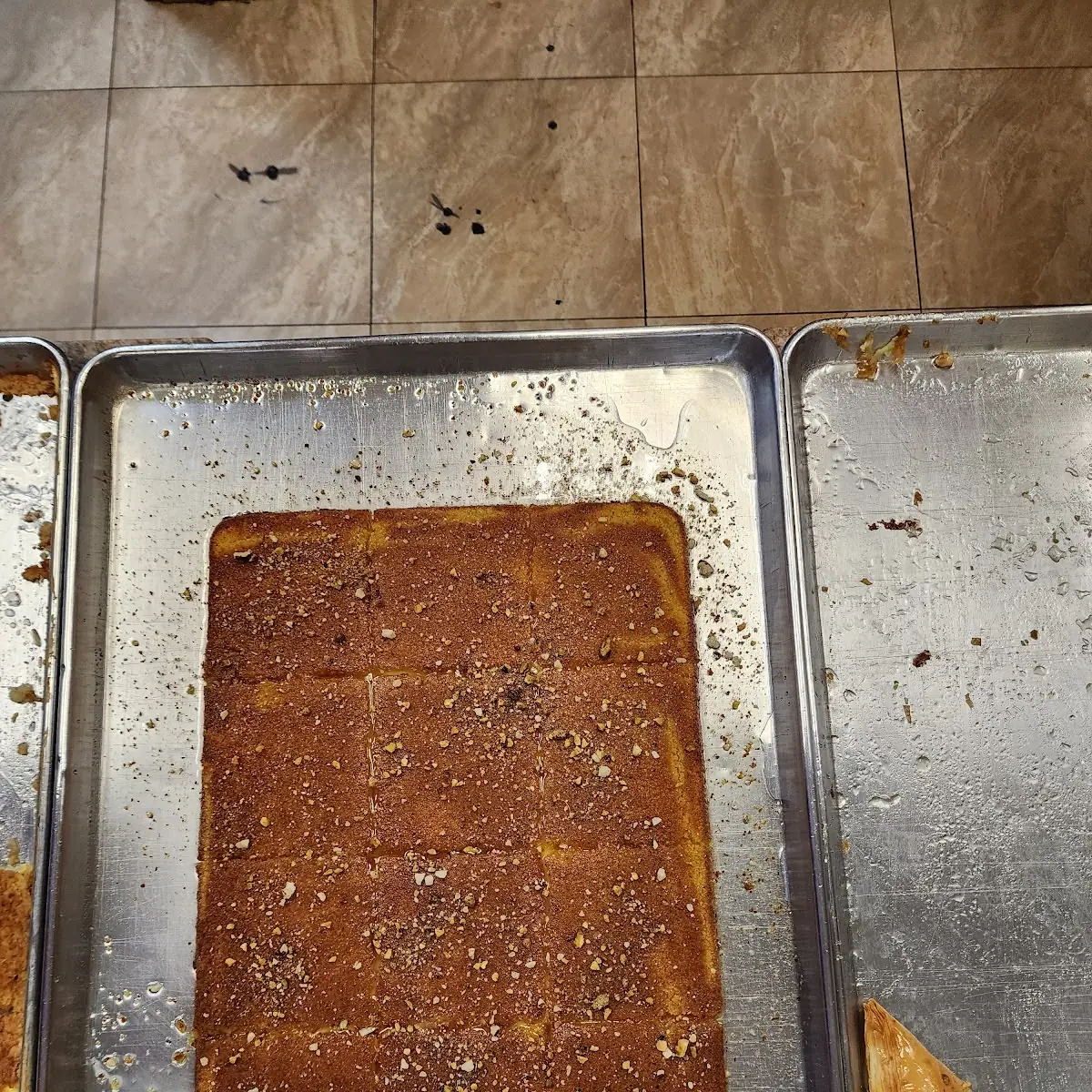 Freshly Made Cheese Kunafa