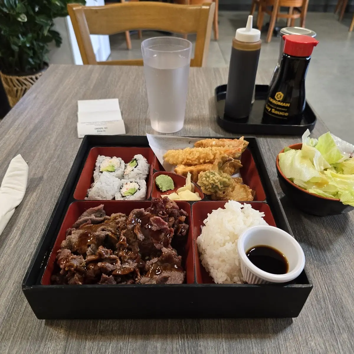 Teriyak Beef Bento Box
