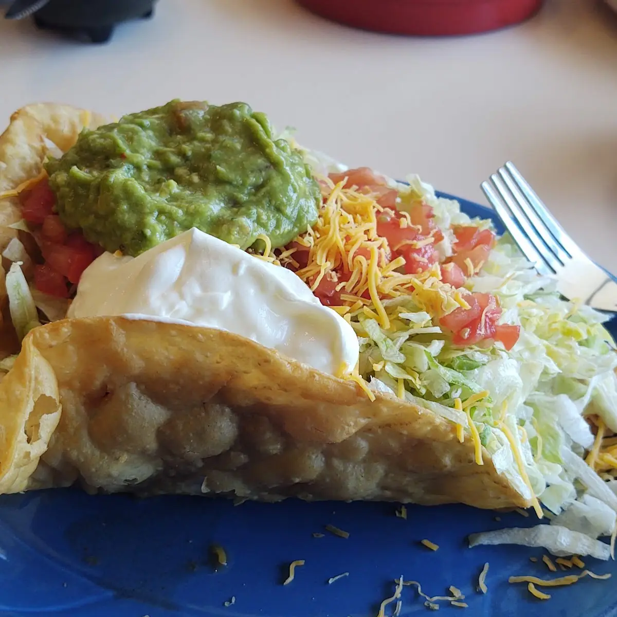 One Chile Relleno One Tostada & One Enchilada