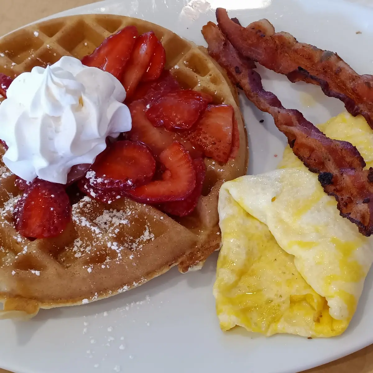 Strawberry Pancake Platter