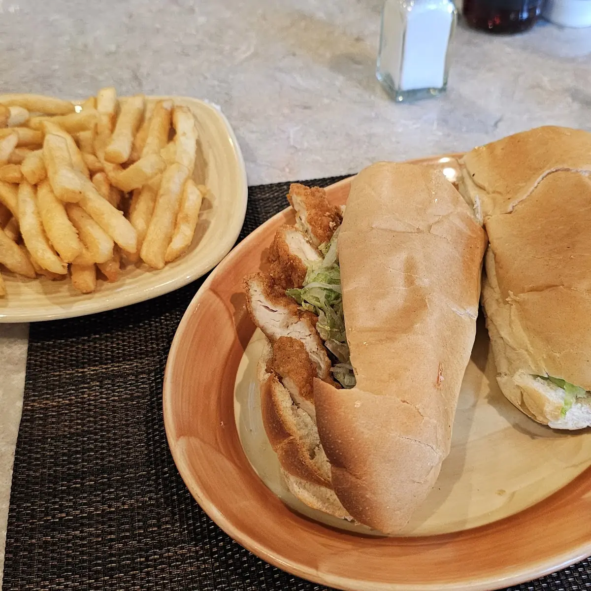 Chicken Cutlet Sandwich and Small Fries