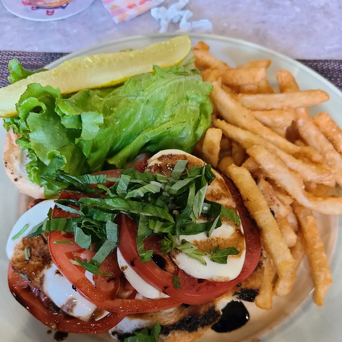Grilled Chicken Caprese Salad
