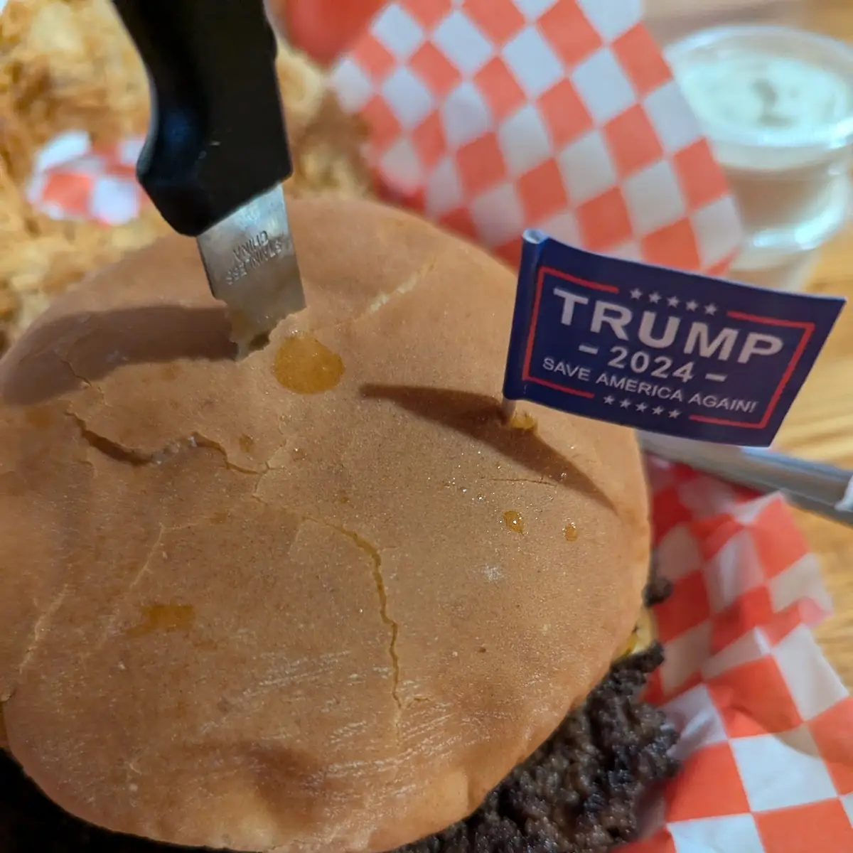Mushroom Swiss Burger