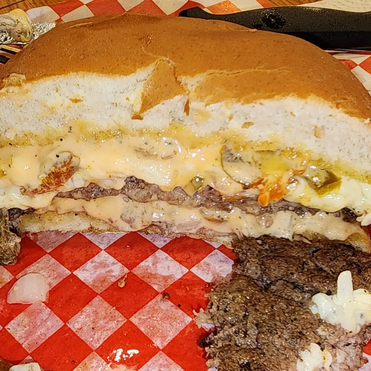 Swiss Mushroom Burger