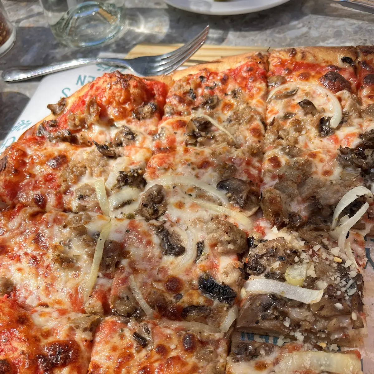 Italian Sausage Pizza
