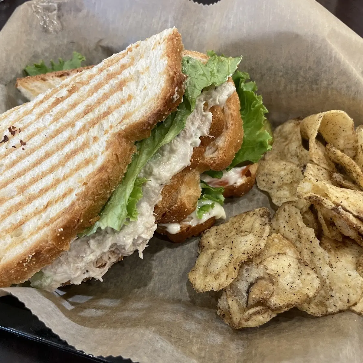 Tuna Sandwich Panini
