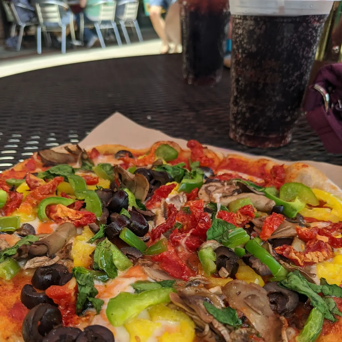 Veggie Pizza on Wheat