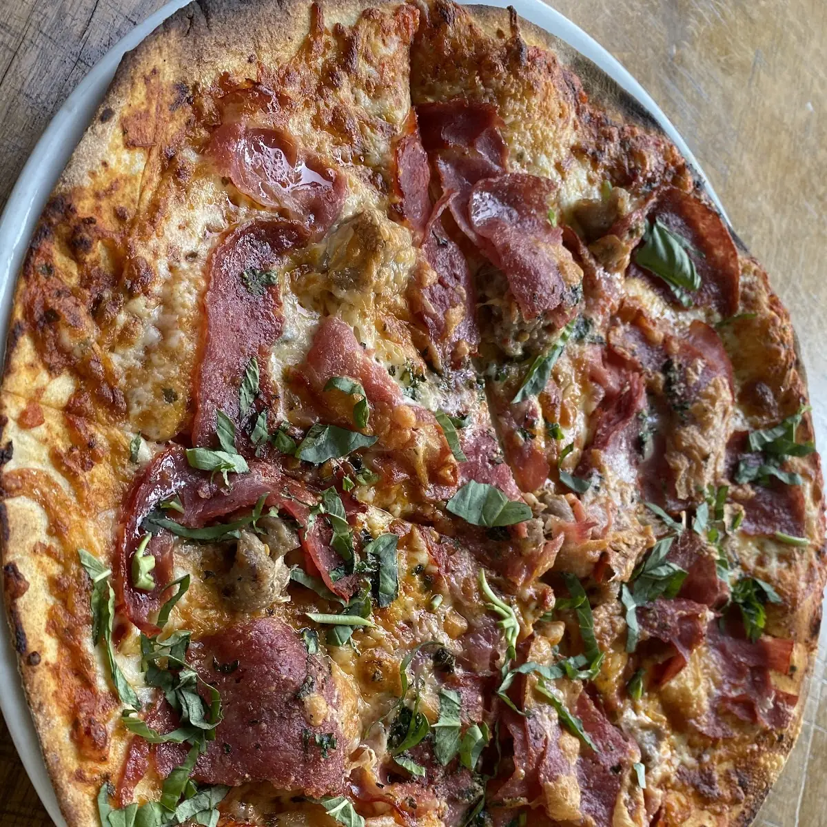 Crispy Thin Crust Pizza