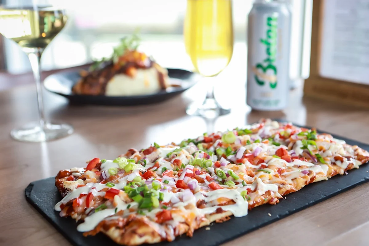 BBQ Chicken & Bacon Flatbread