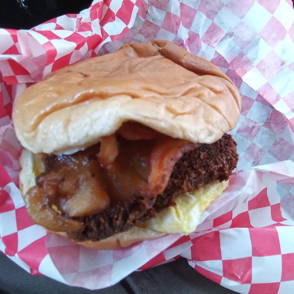 Bacon Egg and Liver Mush