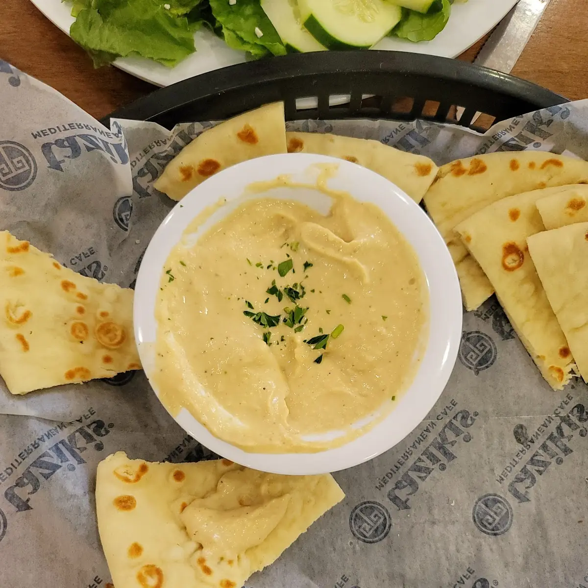 Hummus and Pita Bread