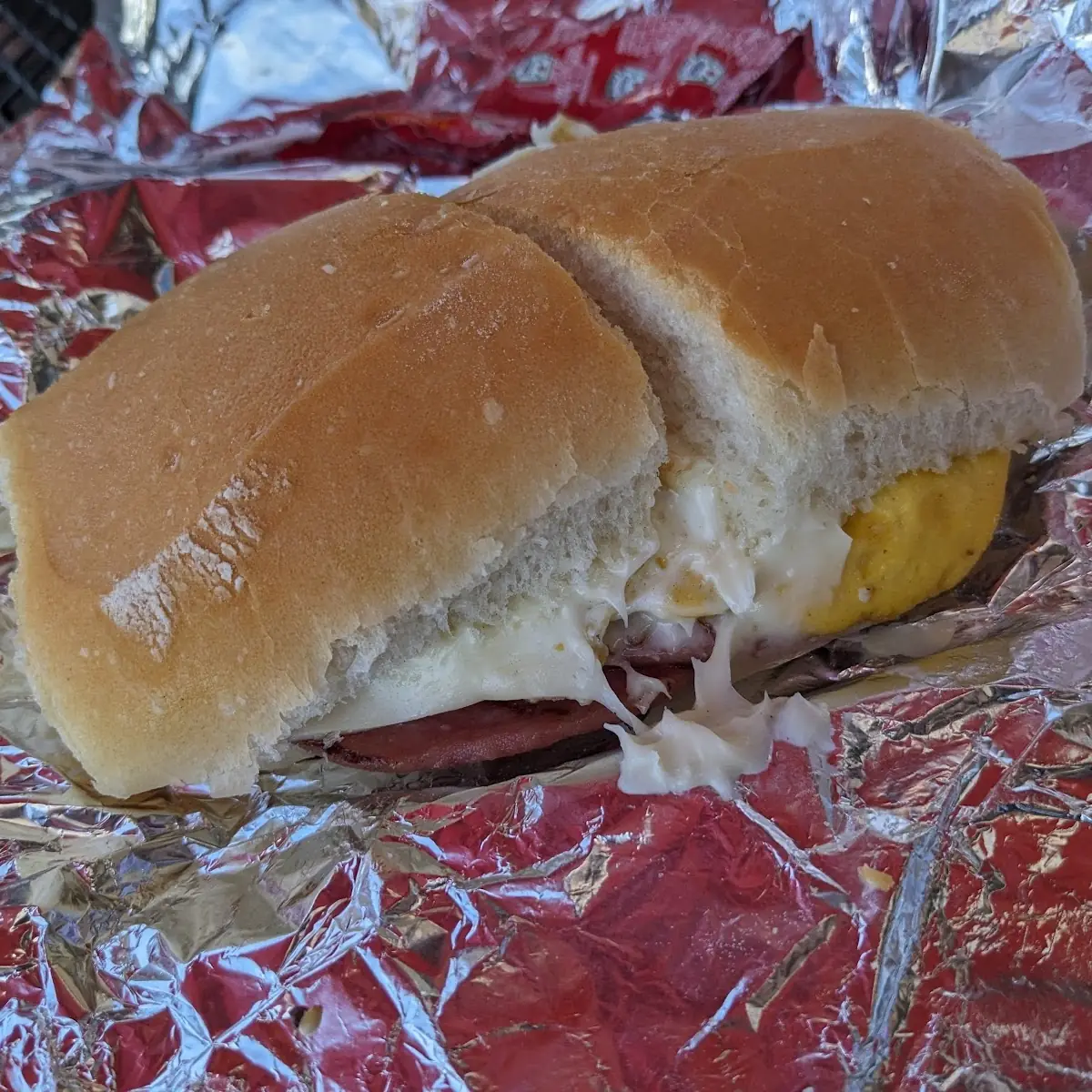 Pork Roll Egg & Cheese on a Bennie