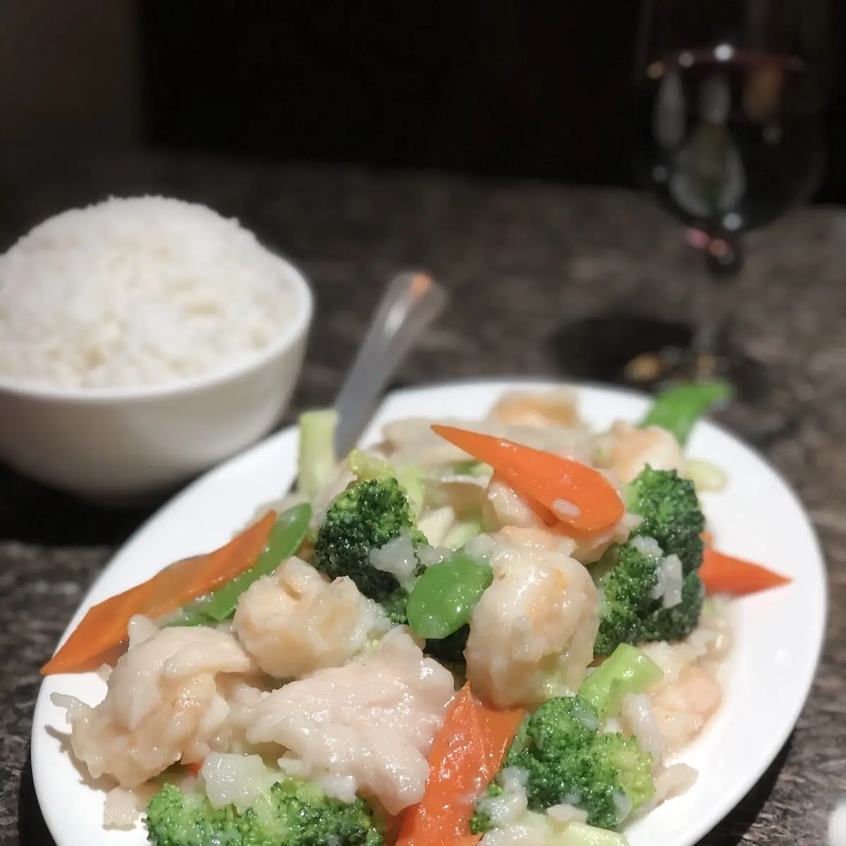 Steamed Mixed Veggies