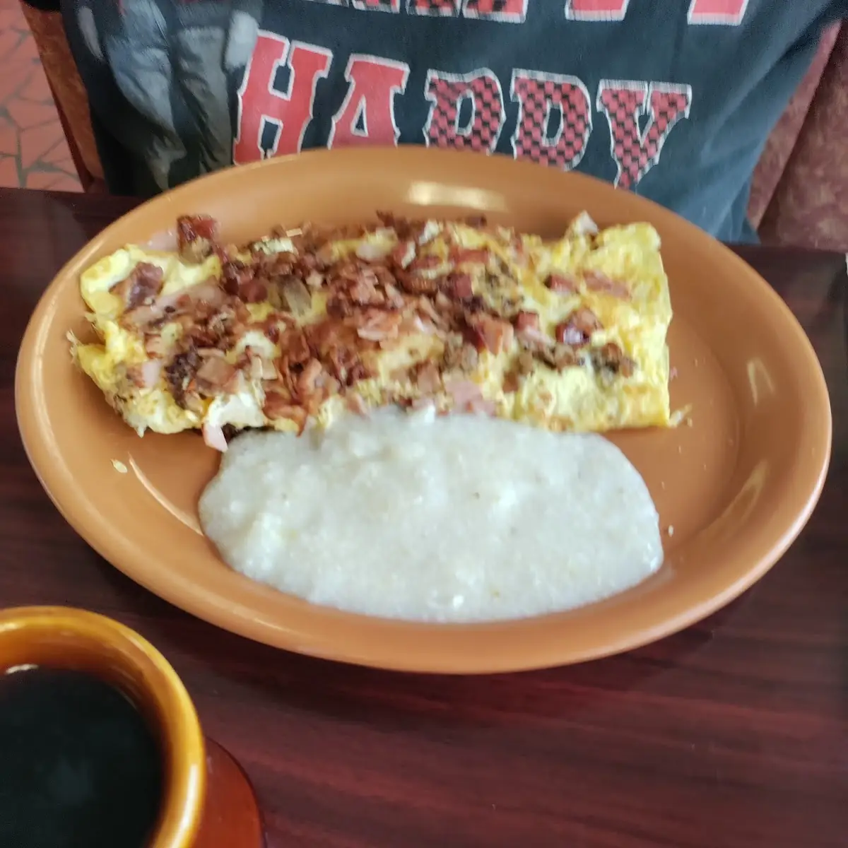 Corned Beef Hash Omelet