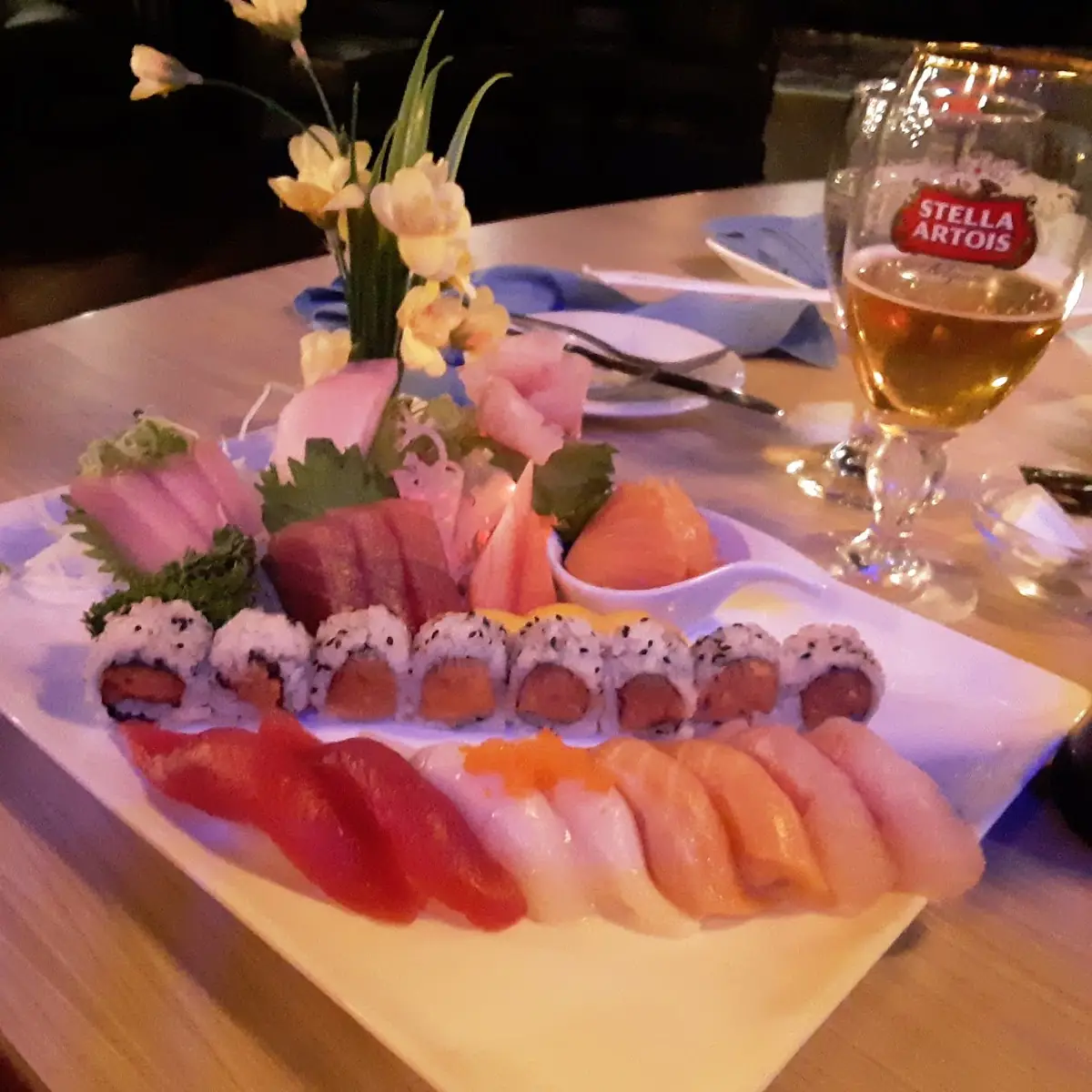 Sushi and Sashimi Combo