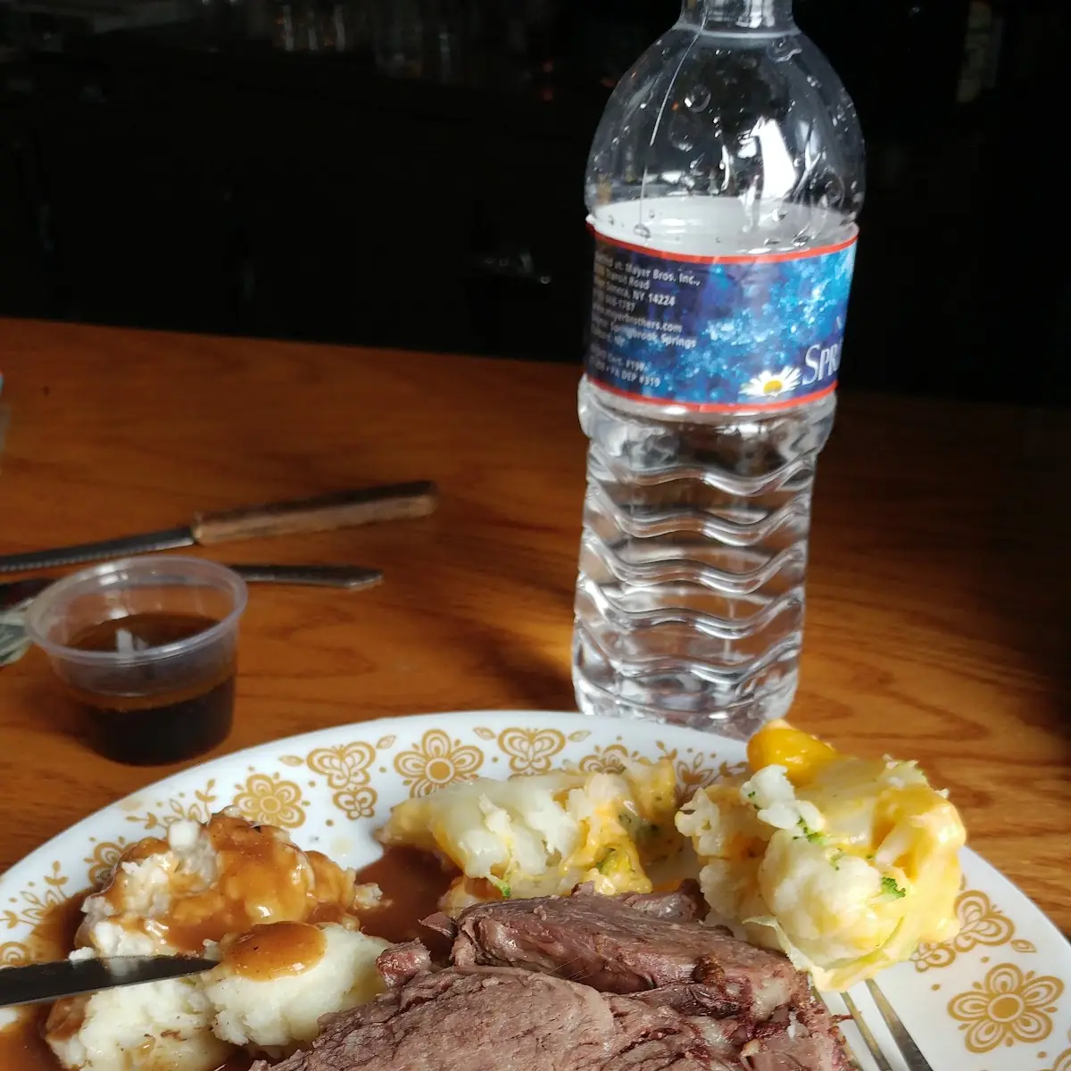 Hot Roast Beef & Gravy & Potato