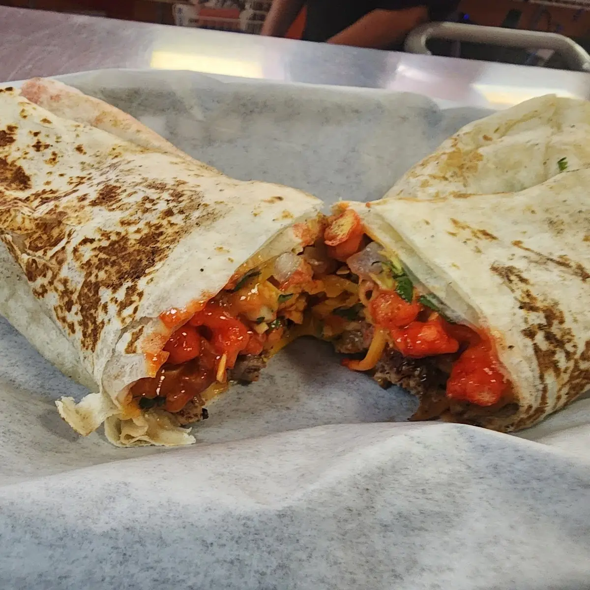 Hot Cheeto Burrito
