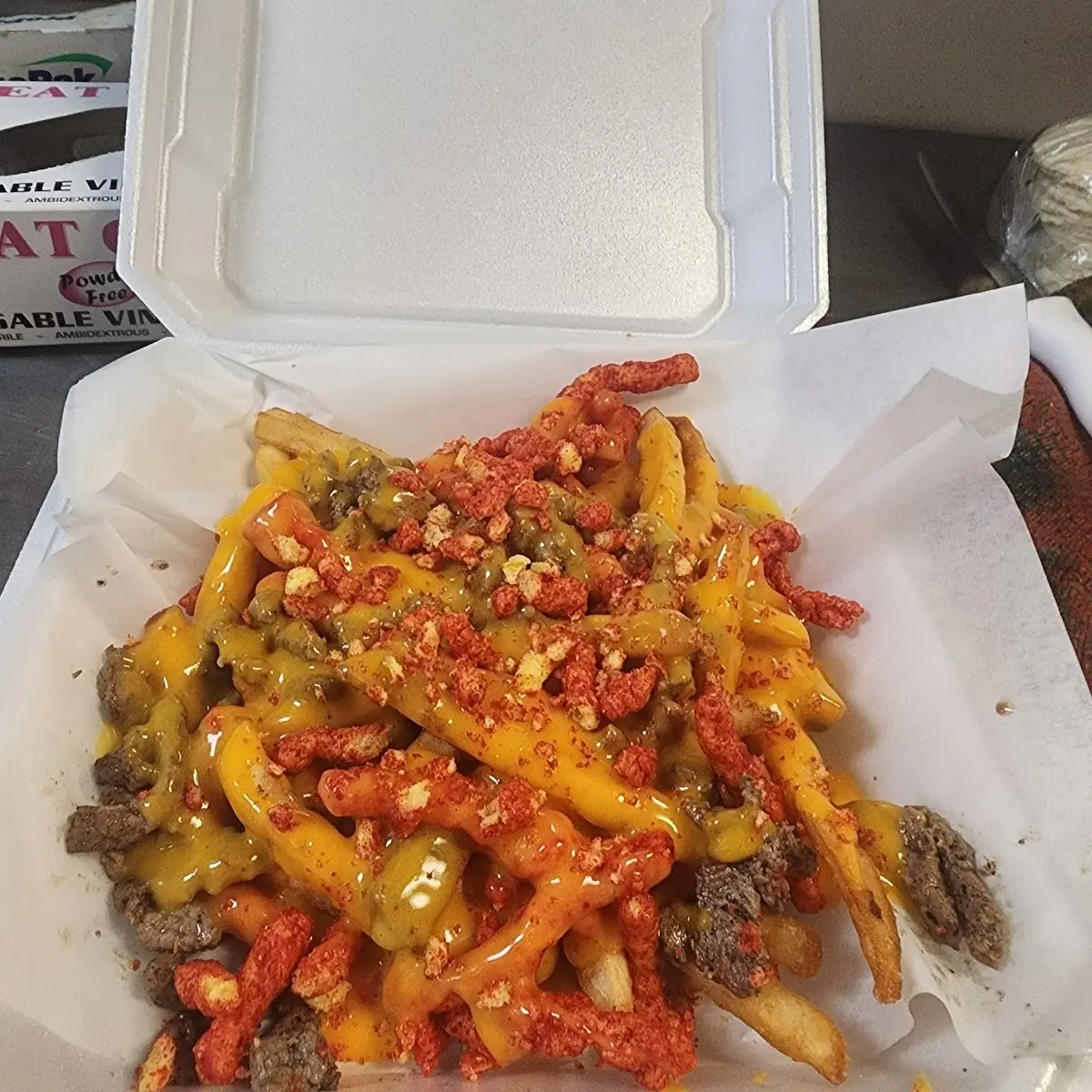 Hot Cheeto Fries